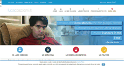 Desktop Screenshot of lucacoscioni.it
